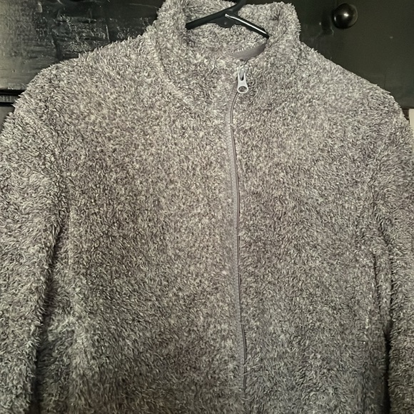 Zip-up Polarfleece Jacket, Unisex - Picture 2 of 3